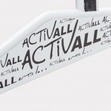 Standing Frame Activall Cross branded white.