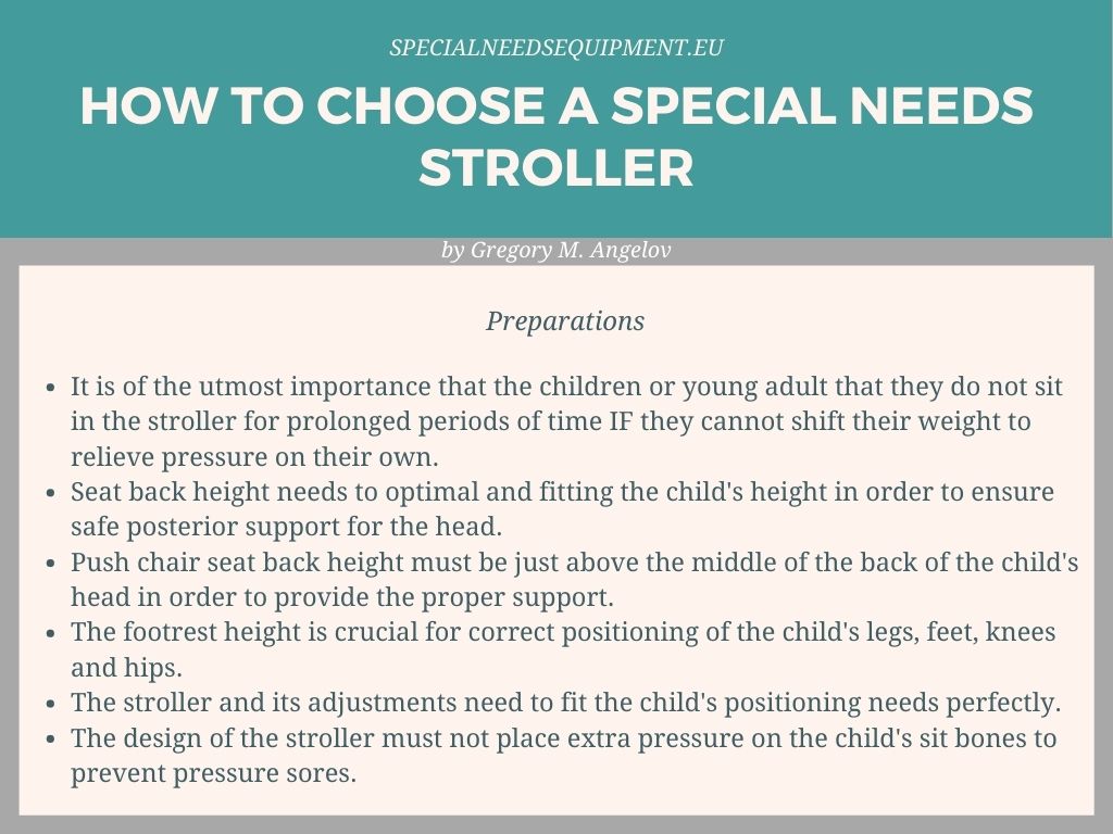 How to choose a special needs stroller?