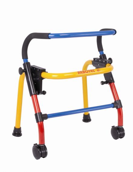 Aluminium Walking Frame With 2 Wheels Rebotec
