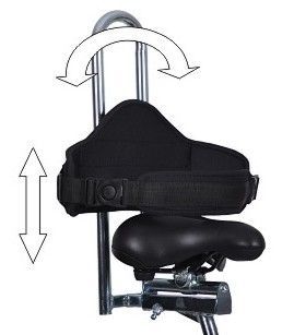 Pelvis support for tricycle Vermeiren P1