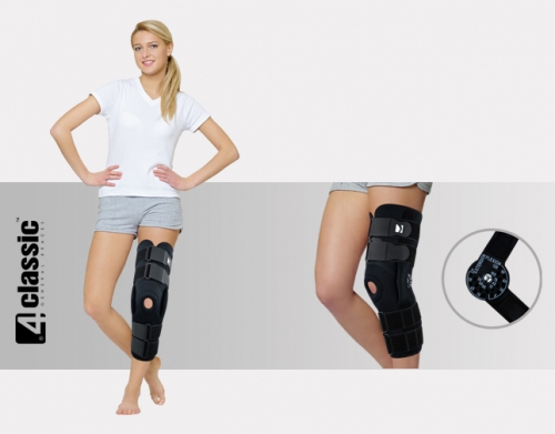 Lower limb brace with splints 1R AM-OSK-ZL/1R