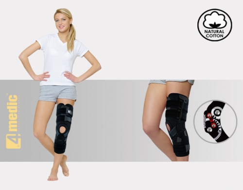 Lower limb brace with splints 2RA AM-OSK-ZL/2RA