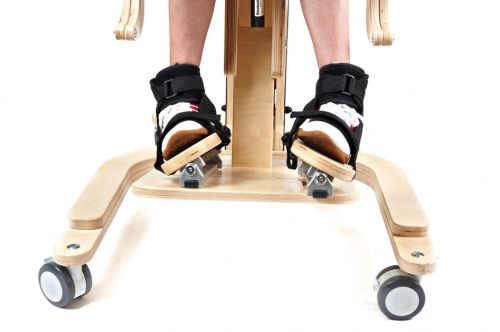 3D foot adjustment for standing frame "Cat"