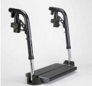 Footrest with one plate for wheelchair BK6
