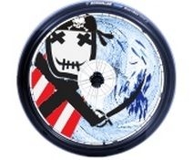 Spoke protectors - motive pirat B85