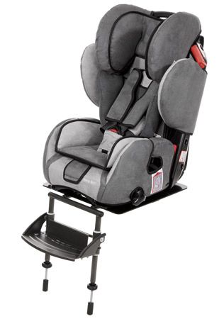 Footrest with footrest adapter