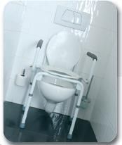 Adjustable toilet chair Vermeiren STACY