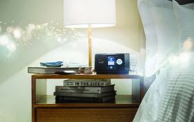 Auto CPAP ResMed AirSense 10 AutoSet with heated humidifier HumidAire and nasal mask Mirage FX