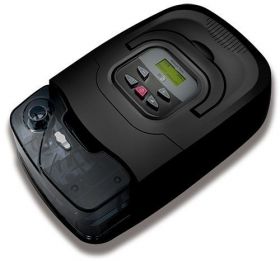 Auto CPAP device BMC RESmart with heated humidifier InH2 and nasal mask iVolve