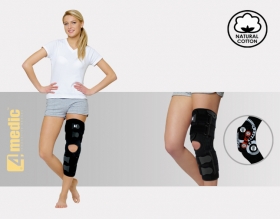 Open brace for lower limb with splints 2RA, AM-OSK-OL/2RA