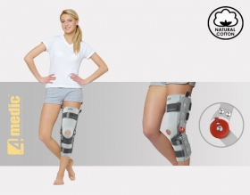 Lower limb brace with splints 1R and reinforcement ACL ProFit, EB-SKL/1R