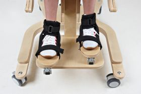 3D foot adjustment for standing frame "Cat"