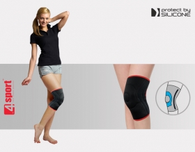 Knee joint brace with whalebone AS-SK/F