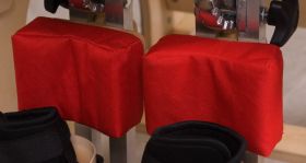 Lower limbs supporting pillows for rehabilitation chair "Zebra"