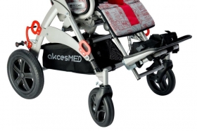 Under seat storage basket for special buggy URSUS 