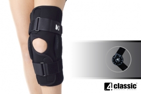 Open knee brace with two splints 1R AM-OSK-O/1R