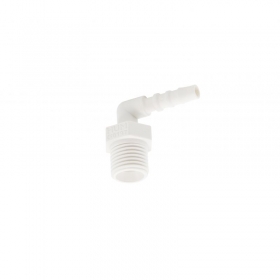 Angle connector for humidifier