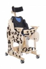 Rehabilitation standing frame with chair function for disabled children DALMATIAN 
