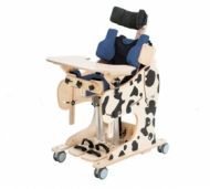 Rehabilitation standing frame with chair function for disabled children DALMATIAN 