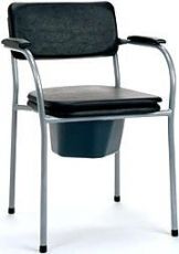 Fixed basic commode chair Vermeiren