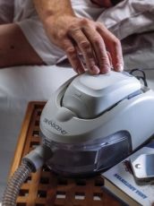 Heated humidifier for CPAP TRANSCEND