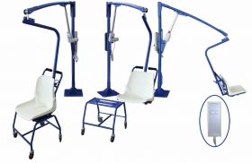 Floor fixed pool lift